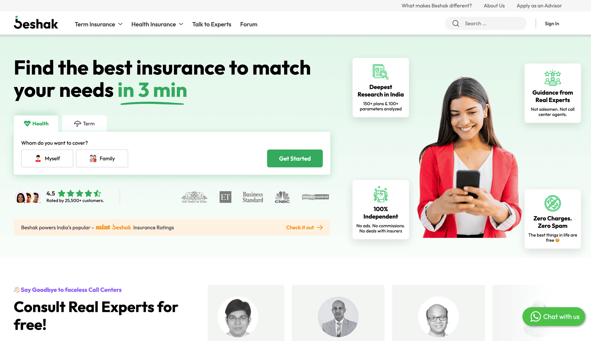 Insurance Comparision SaaS - (Vue js, SQL)